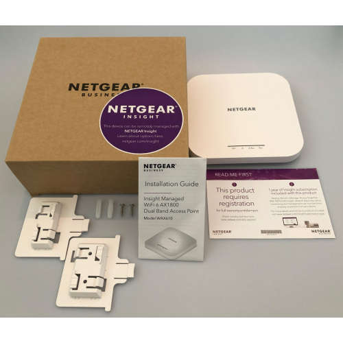 Netgear WiFi 6 Indoor Access Point (WAX610-100EUS)