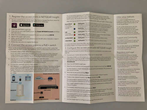 Netgear Outdoor Access Point WiFi 6 (WAX610Y-100EUS)