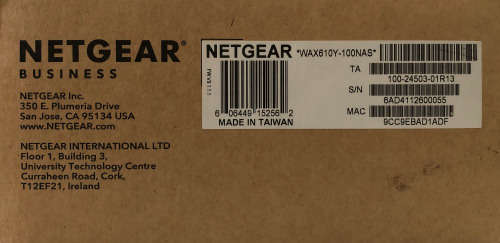 Netgear Outdoor Access Point WiFi 6 (WAX610Y-100EUS)
