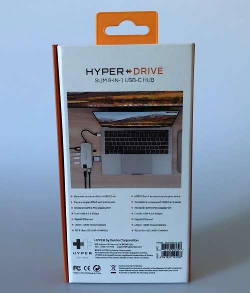 HyperDrive 8-in-1 Slim USB-C Hub