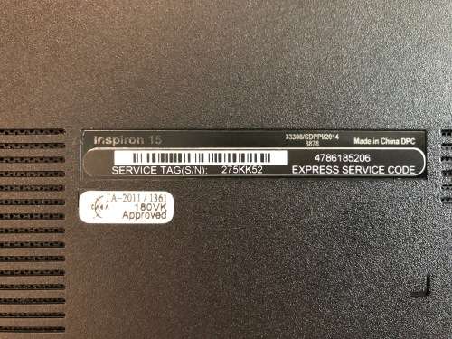 Dell Inspiron 15 laptop (3542) - 15.6 inch screen - Intel Core i3 - Windows 10 Pro - with mouse