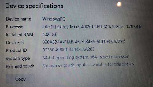 Dell Inspiron 15 laptop (3542) - 15.6 inch screen - Intel Core i3 - Windows 10 Pro - with mouse