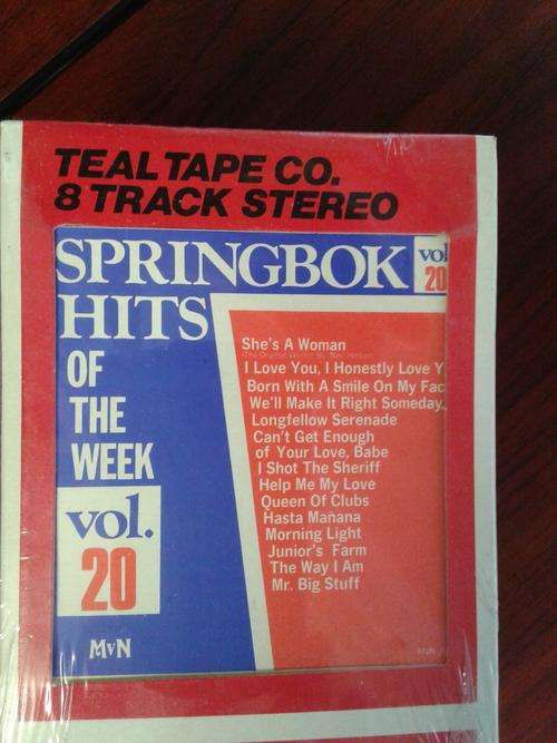 Teal tape co. 8 track tape