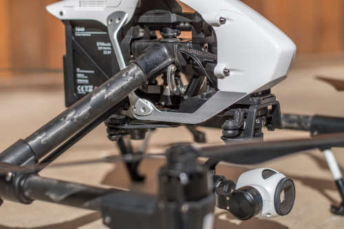 DJI Inspire 1 X3 with X5 Camera mount