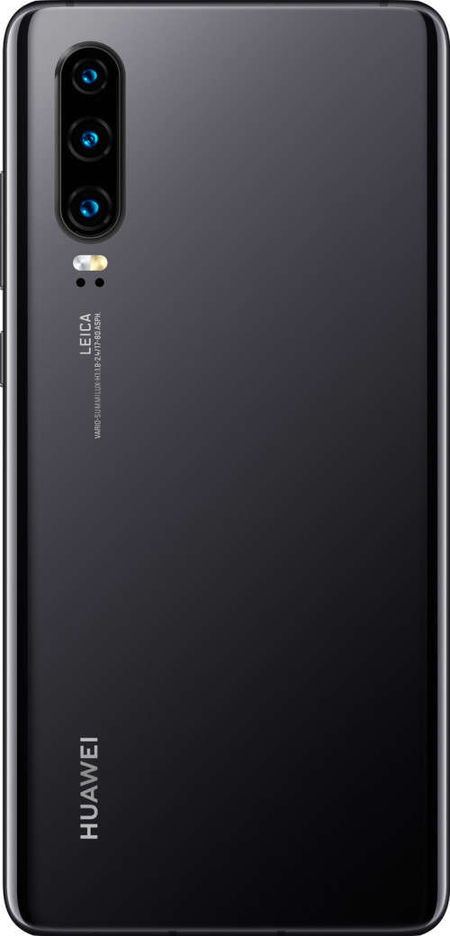 Huawei P30 128GB - Black with Cover (New Sealed in Box)