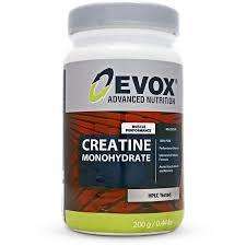 EVOX CREATINE MONOHYDRATE 200G CHEAPEST ON BOB