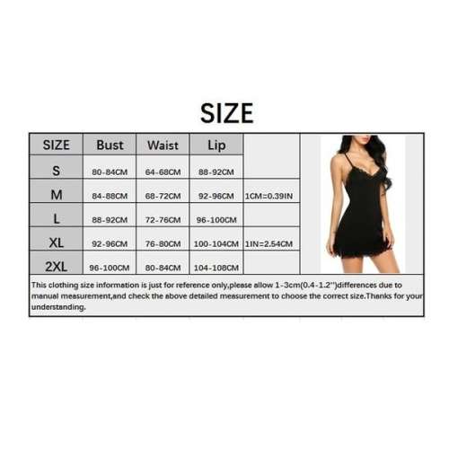 Lace Nightgown Fashion Soft Sleepwear Sexy Open Back Size M