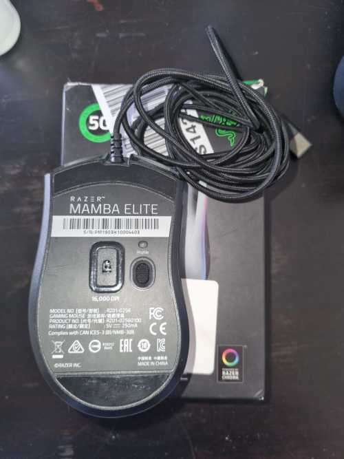 RAZER MAMBA ELITE GAMING RGB MOUSE IN BOX! BARGAIN!