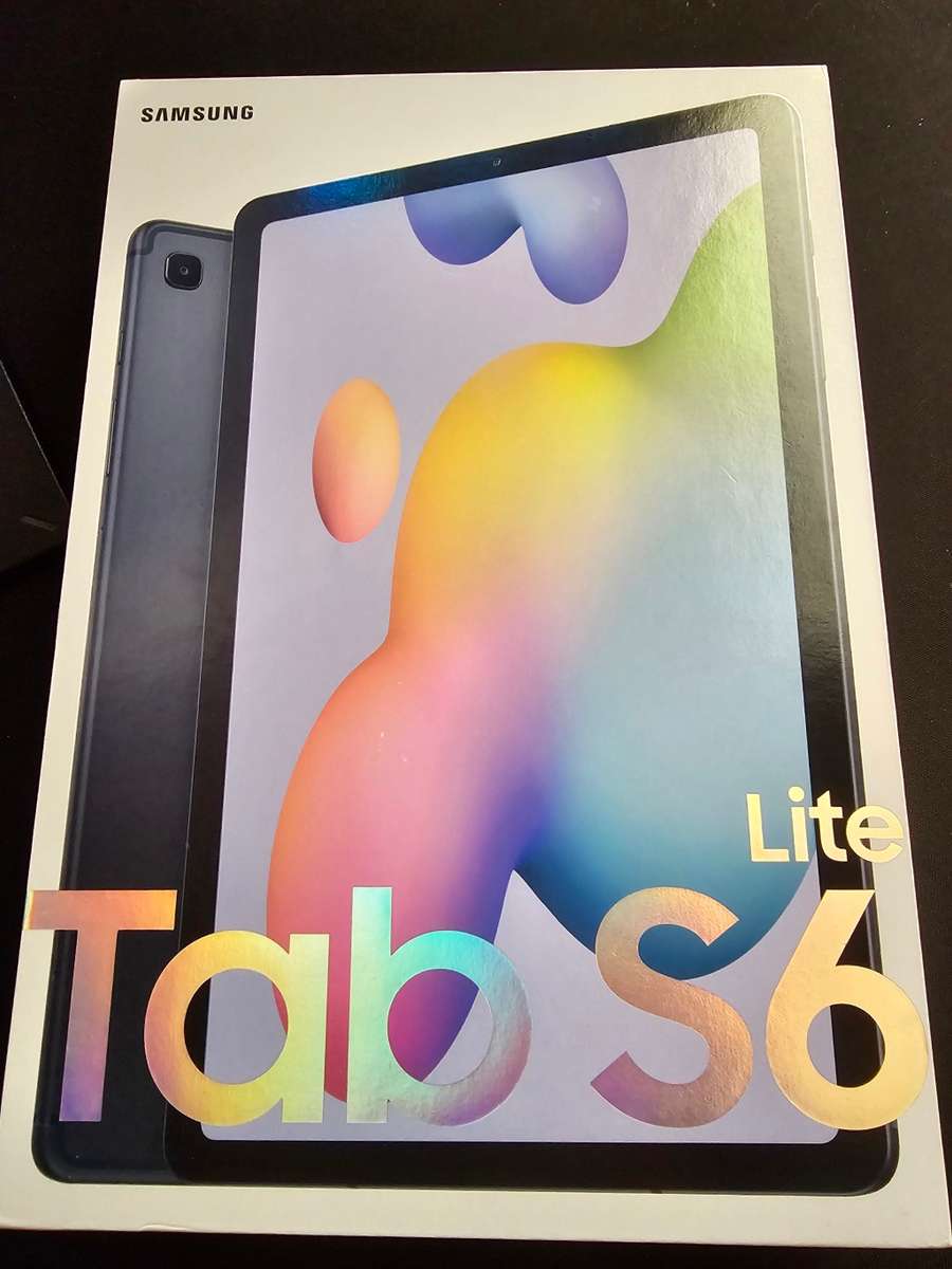 SAMSUNG TAB S6 LITE! BARGAIN LAST ONE GOOD AS NEW IMAGES! SCREEN PROTECTOR!2 WEEKS OLD!BOXED!