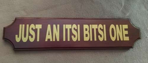 BAR GREETING PLANKS LARGE