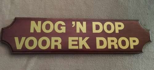 BAR GREETING PLANKS LARGE