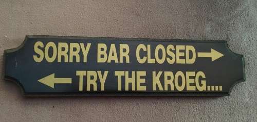 BAR GREETING PLANKS MEDIUM