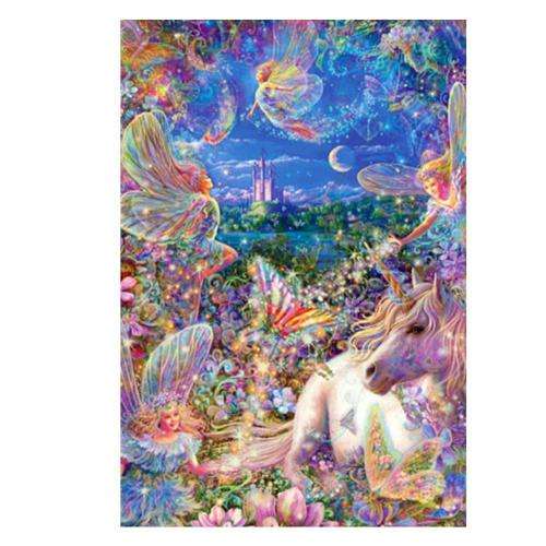5D DIY FULL DRILL DIAMOND PAINTING BY NUMBER - FANTASY UNICORN