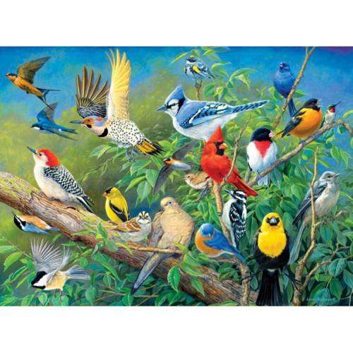 5D DIY FULL DRILL DIAMOND PAINTING BY NUMBER - BEAUTIFUL BIRDS