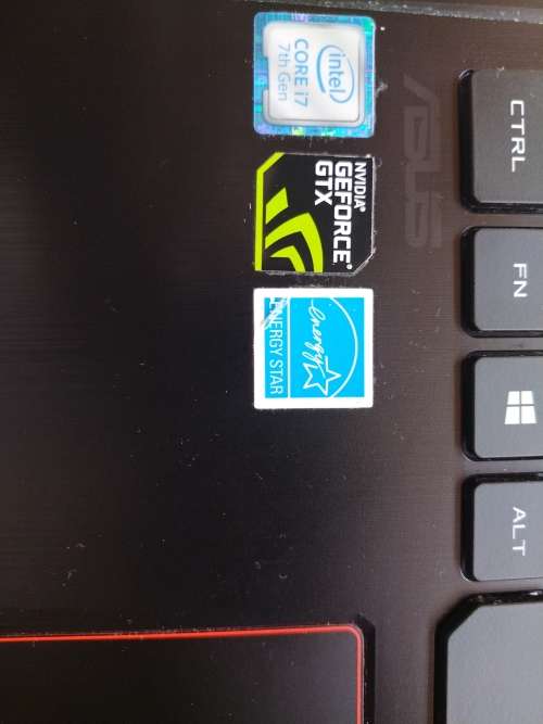 ASUS **Republic of Gamers** Gaming laptop- Core i7 -7th Gen - GTX 1050