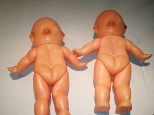 2 x Large Vintage Kewpie dolls