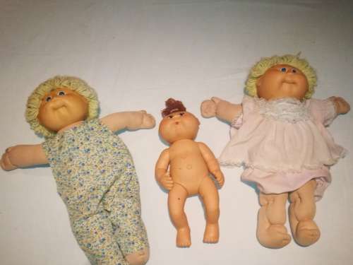 3 x Vintage Cabbage Patch Dolls