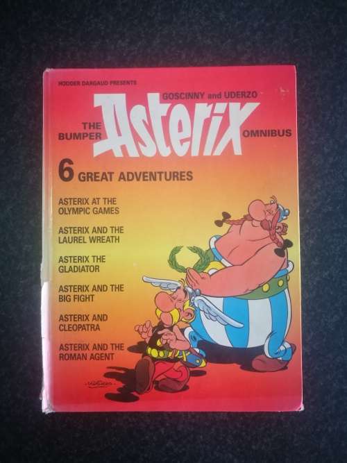Large Asterix Book- 6 Great Adventures