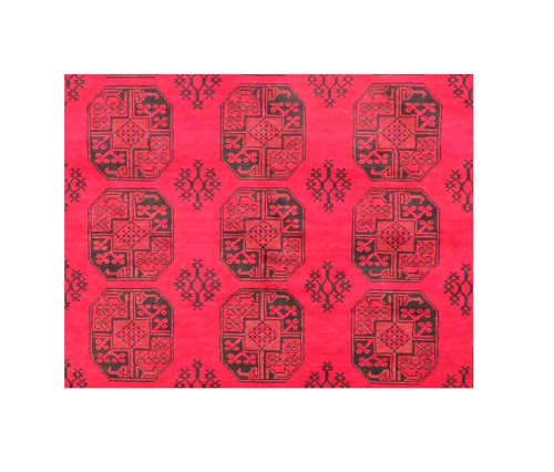 Premium Quality Handwoven Afghan Agcha Carpet 290cm x 198cm