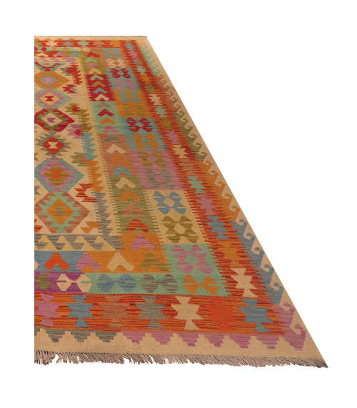 Premium Quality Handwoven Anatolian Kelim Carpet (293cm x 203cm)