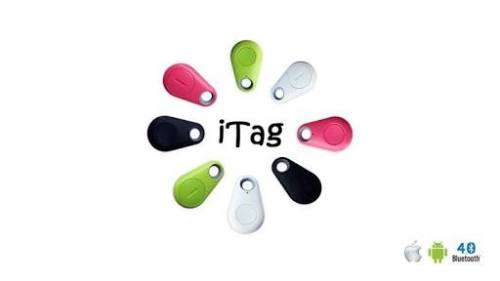iTag Bluetooth Locator / Remote Camera Shutter - Phone / Children / Pets etc - Pink Or Blue