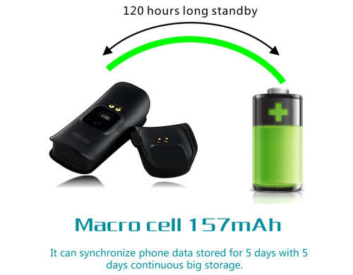 L18 Smart Bracelet - Blood Pressure & Heart Rate Monitor - Black