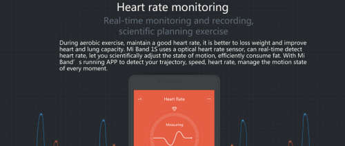 Xiaomi Mi Band 1S Smart Band