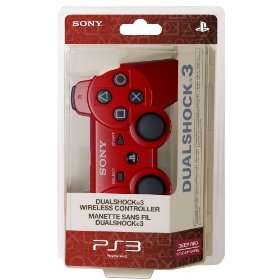 PS3 Red Dual Shock Control - New