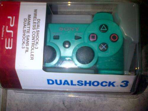 PS3 Green Dual Shock Control - New