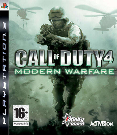 PS3 Call Of Duty 4 Modern Warfare - Mint