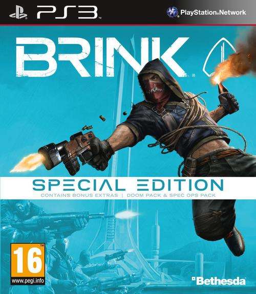 PS3 Brink Special Edition - As New