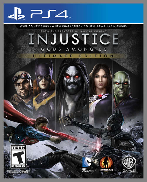 PS4 Injustice Gods Among Us Ultimate Edition - As New