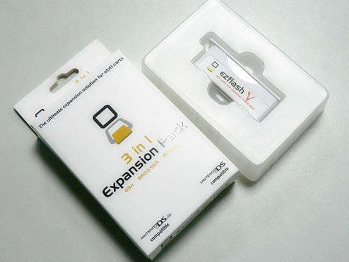 EZFlash 3 in 1 Expansion Pack For NDSL/NDS/Gameboy