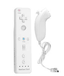 Wii Wireless Remote with Built-in Motion Plus & Nunchuck. IN STOCK.