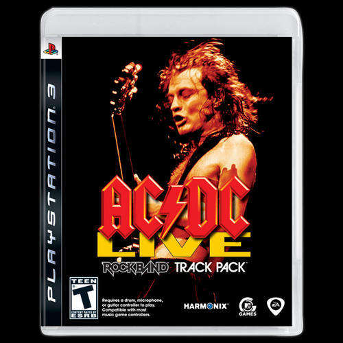 PS3 ACDC Rockband Live - No Guitar