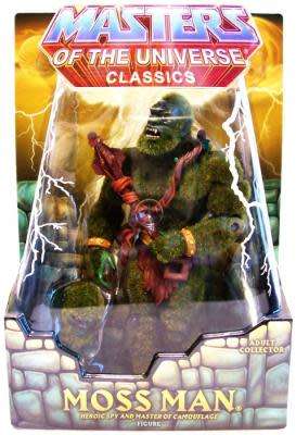 Masters of the Universe Classics Moss Man with Flocked Ears!! Mint on Card!