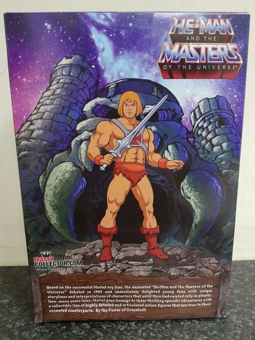 Masters of the Universe Classics Club Grayskull Filmation He-man!!