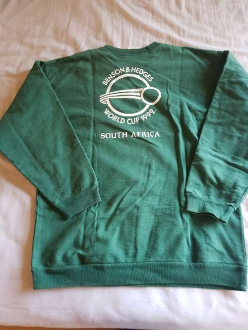 Jonty Rhodes Signed  South Africa ODI World Cup 1992 Players Sweater
