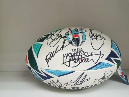 Official ReplicaWorld Cup Japan 2019 Gilbert Rugby Ball -Signed by 20 World Cup Winning Springboks!!