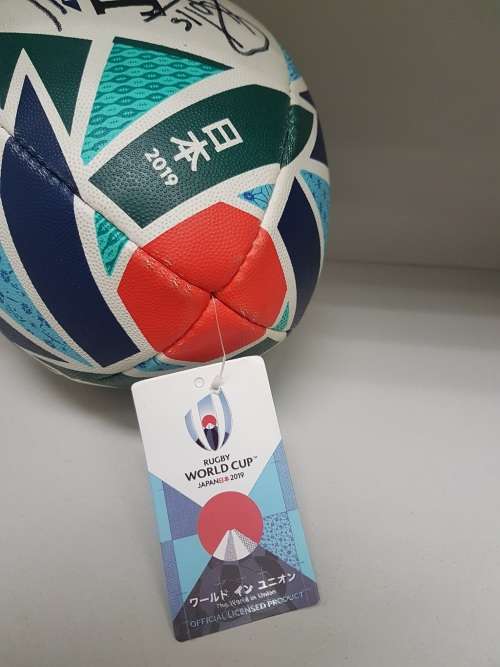Official ReplicaWorld Cup Japan 2019 Gilbert Rugby Ball -Signed by 20 World Cup Winning Springboks!!