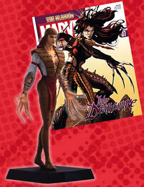 Lady Deathstrike !!!! Rare !!! Classic Marvel Figurine Collection #87
