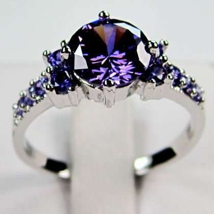 **New Arrival** 1.75ct Amethyst Engagement Ring in SIZE 7/P**In Stock**