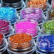 24 Piece Acrylic/Gel Nails Fine Glitter Deco**In Stock**