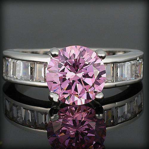 Kunzite Gemstone White Gold Ladies Ring**In Stock**Last one Left**