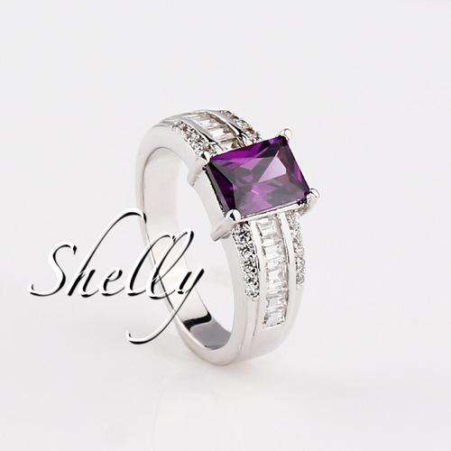 .925 Natural Amethyst 1.74ct Gemstone Ladies Ring **In Stock**