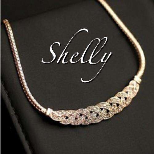 EXQUISITE LADIES DIAMOND NECKLACE SET IN 0.925 SILVER **IN STOCK**