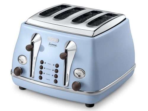 DeLonghi Icona Vintage 4 Slice Toaster - CTOV 4003.AZ