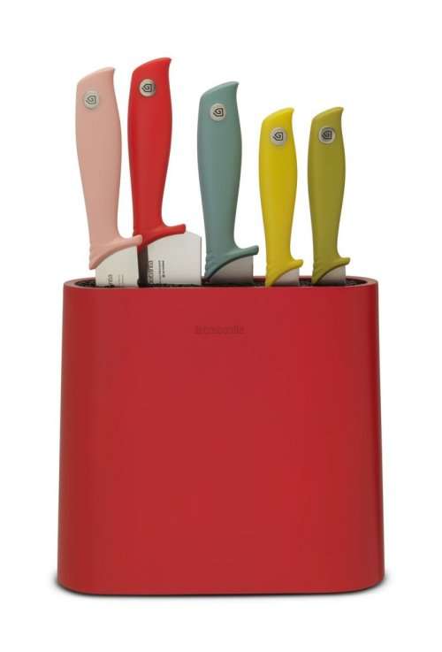 Brabantia Knife Block ¿ Red