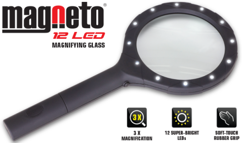 Tevo Magneto 12 LED Magnifying Glass