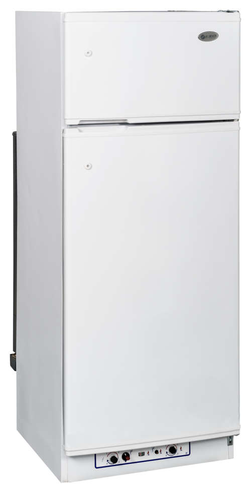 Zero Appliances 265L Gas Fridge/Freezer White Shop Soil